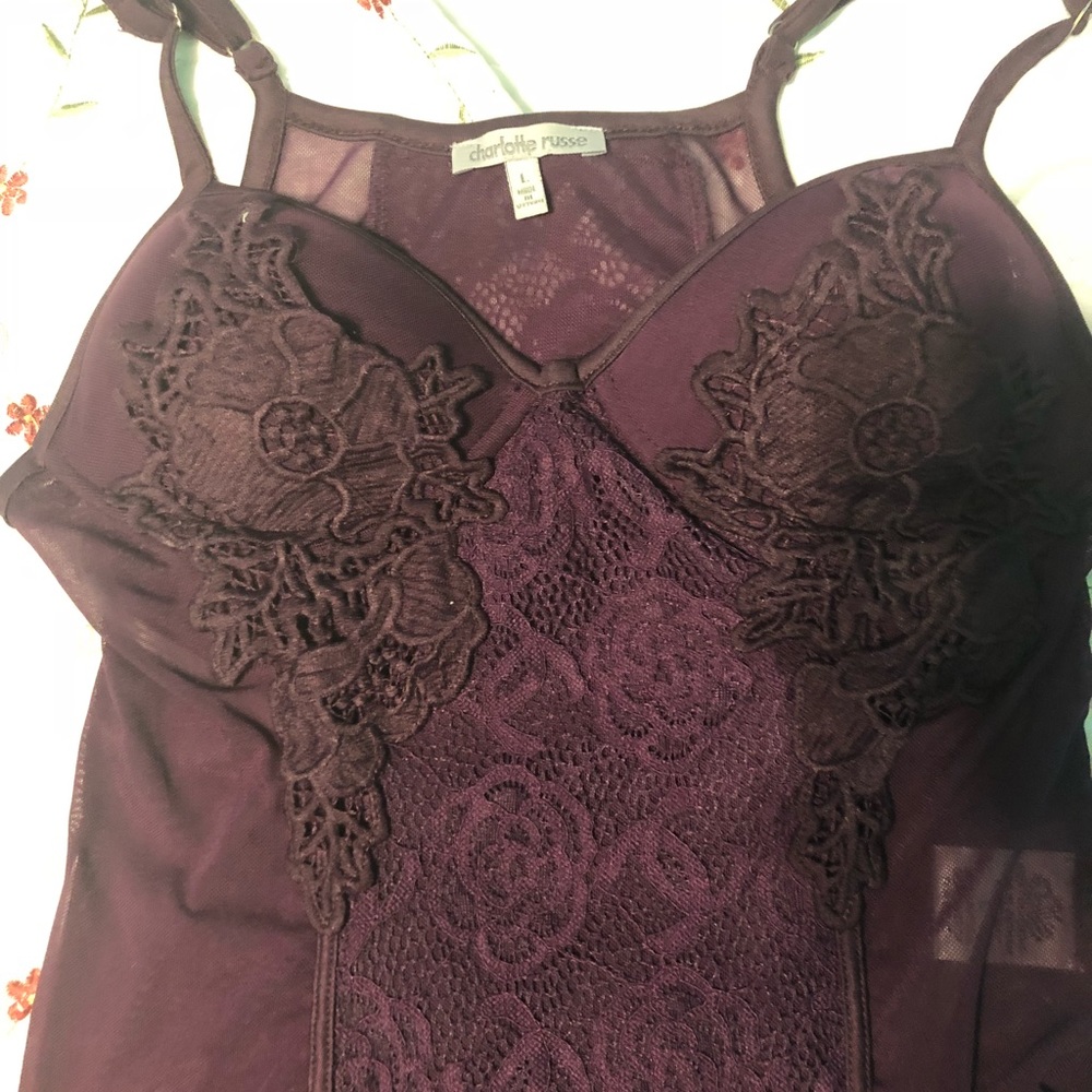 Purple Bodysuit